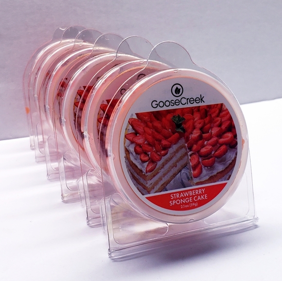 STRAWBERRY SPONGE CAKE -Goose Creek Highly Scented Wax Melts- $8 per pack - Picture 1 of 4
